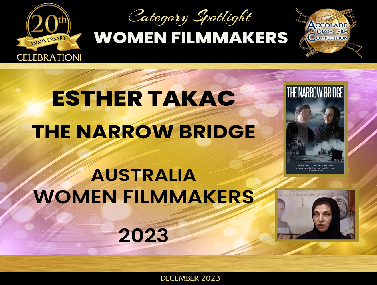 Accolade Global Film Competition Women Filmmaker Spotlight